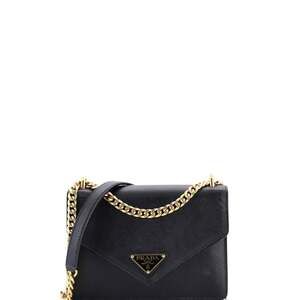 Prada Envelope Flap Chain Shoulder Bag #220502P20B